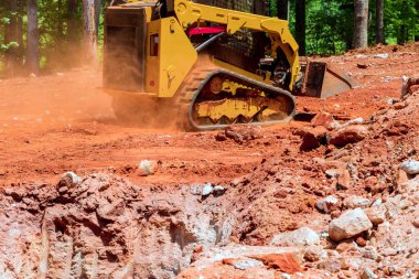 breakstone inşaat alanı hareket yükleyici küçük buldozer