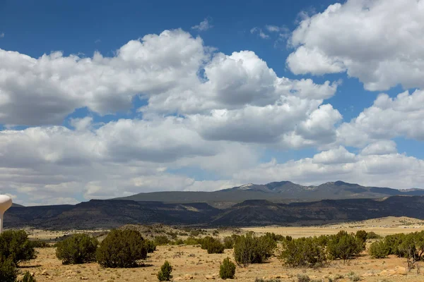 Piękne Naturalne Góry Nowego Meksyku Pod Amerykańską Pustynią — Zdjęcie stockowe