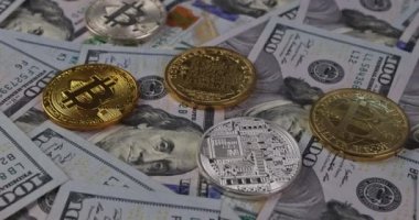 Bitcoin Kripto para birimi yeni dijital para büyük para birimlerinde bir rakip haline geliyor ABD Doları