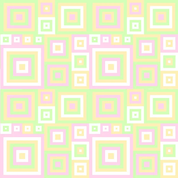 Geometric Pattern Pastel Color Pale Spring Light Color Palette Motif Stock Picture