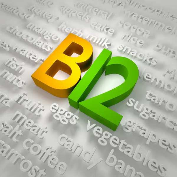 B12. — Stock Photo, Image