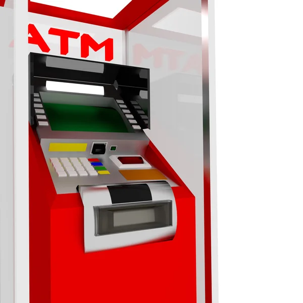 ATM. — Stockfoto