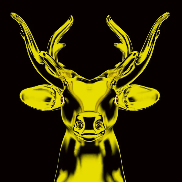 Cerf 3D . — Photo