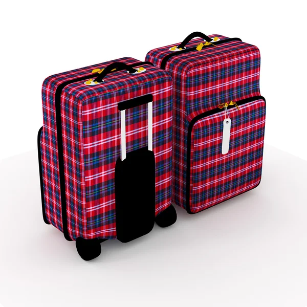 Luggage 3d. — Stock Photo, Image