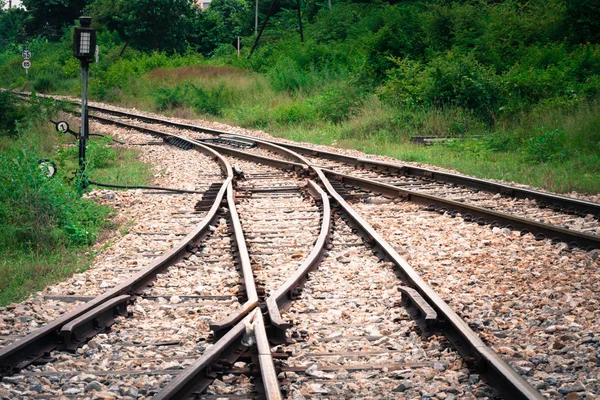 Järnväg. — Stockfoto