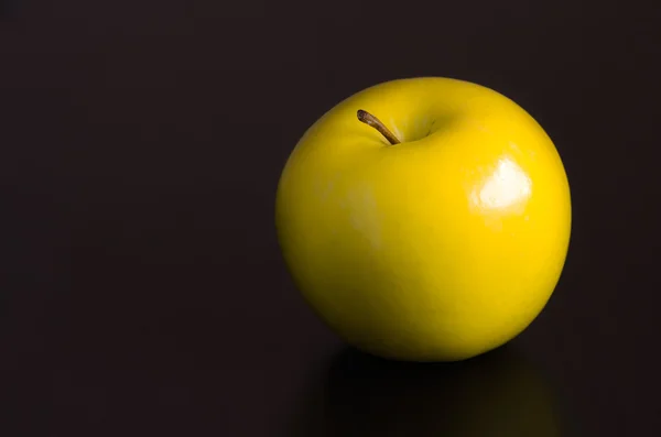 Golden apple. — Stock Photo, Image