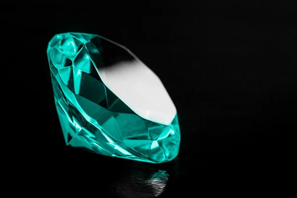 Blassblauer Diamant. — Stockfoto