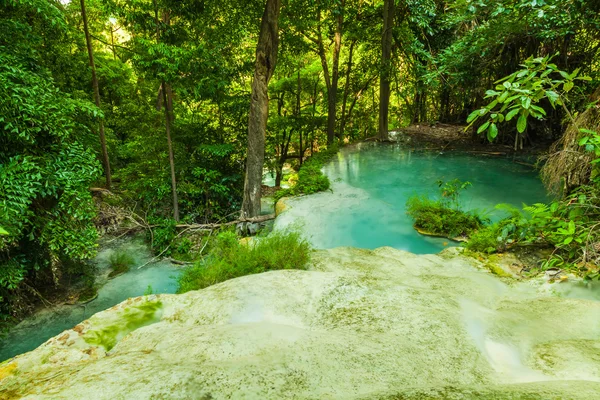 Erawan waterfall. — Stock Photo, Image