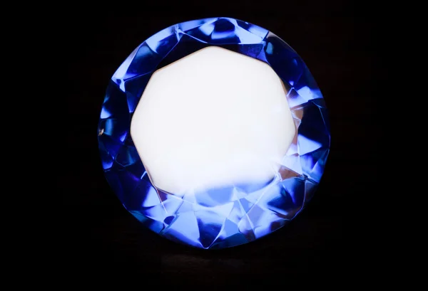 Diamante blu . — Foto Stock