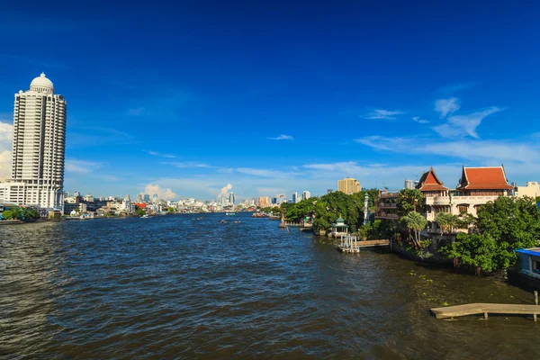 Río Chao phraya . —  Fotos de Stock