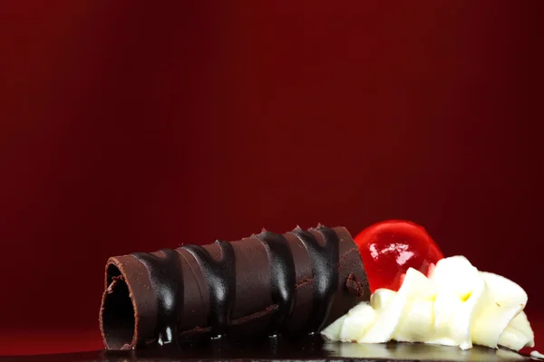 Chocolate cake. — Stock Photo, Image