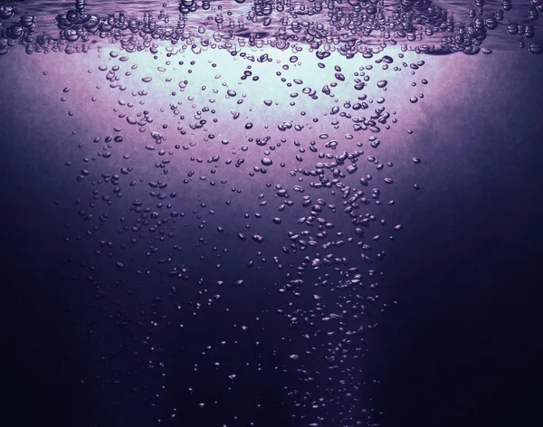 水中の泡. — ストック写真