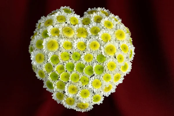Corazón floral . — Foto de Stock