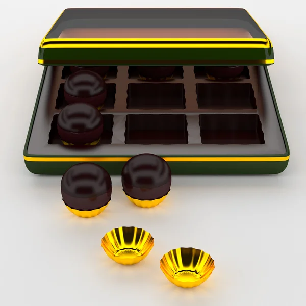 Chocolate gifts. — Stock Photo, Image