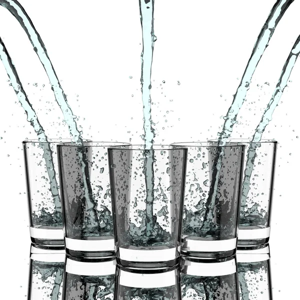 Água potável. — Fotografia de Stock