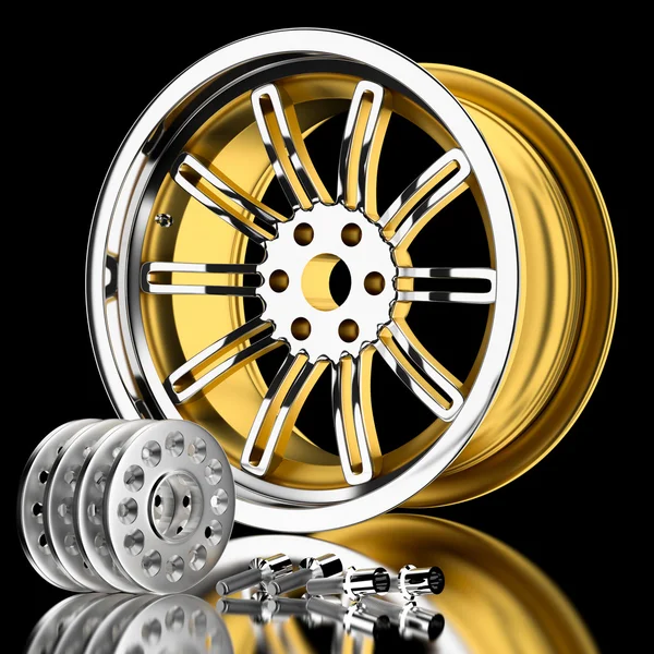 3D wheel. — Stock Fotó