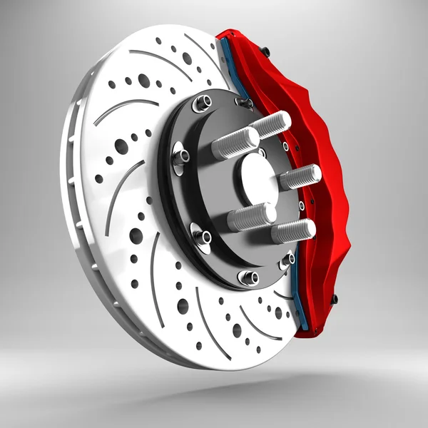 3d brake. — Stock Photo, Image