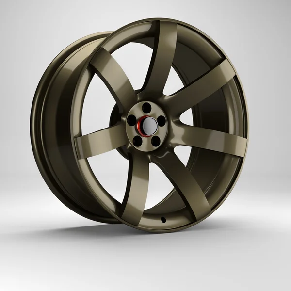 3D wheel versenyzés. — Stock Fotó