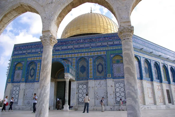 Τέμενος του Ομάρ στην Ιερουσαλήμ, Ισραήλ — Φωτογραφία Αρχείου