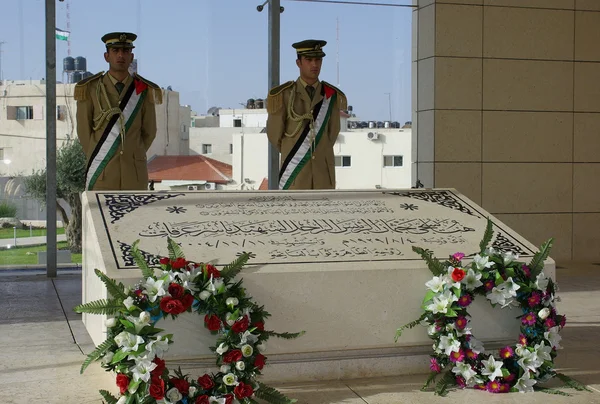 Tomba di Yasser Arafats, Ramallah, territorio palestinese — Foto Stock