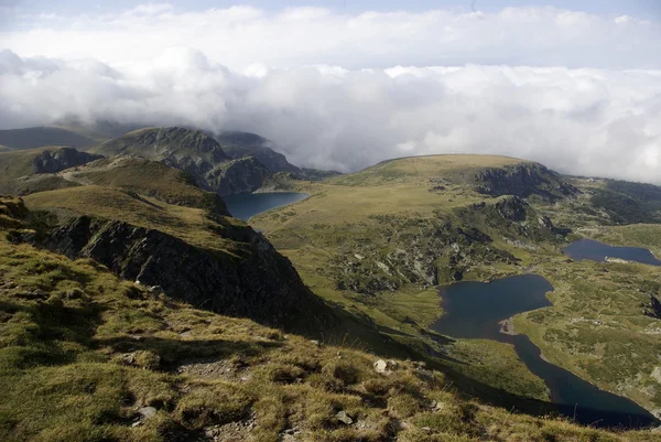 Sju Rila-innsjøer (Sedemte rilski ezera), Rila-fjell, Bulgaria – stockfoto