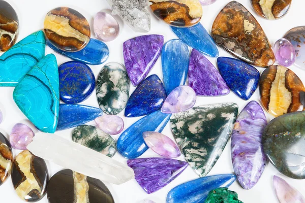 Beautiful gemstones background — Stock Photo, Image