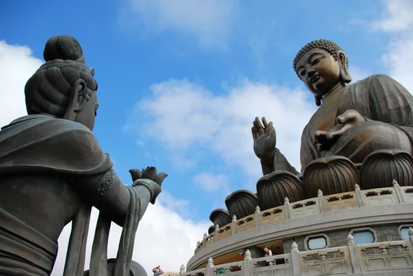 The Tian Tan Buddha in Hong Kong — Stock Photo, Image