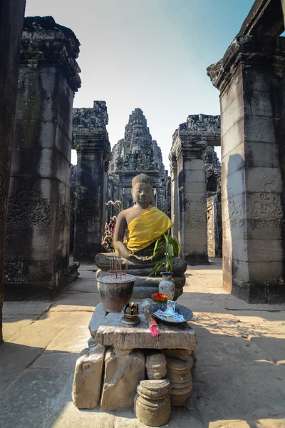 Budda re di Angkor wat in Cambogia — Foto Stock