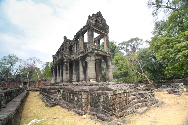 Preah khan Angkor thom, Sumská sklízet, Kambodža — Stock fotografie