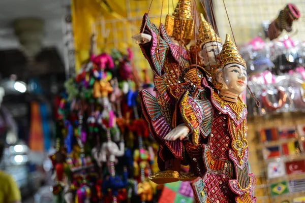 Traditionelle Marionette von Angkor Wat, Kambodscha — Stockfoto