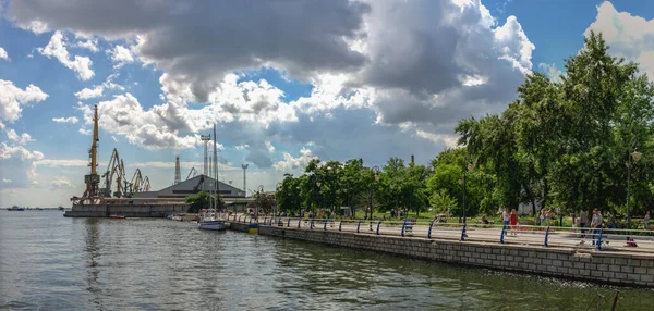 Kherson Ukraina 2021 Dnesterflodvallen Kherson Ukraina Solig Sommardag — Stockfoto