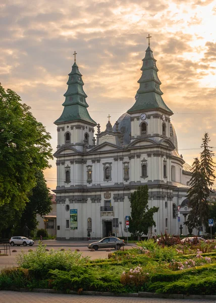 Ternopil Oekraïne 2021 Kerk Van Onbevlekte Ontvangenis Van Heilige Maagd — Stockfoto