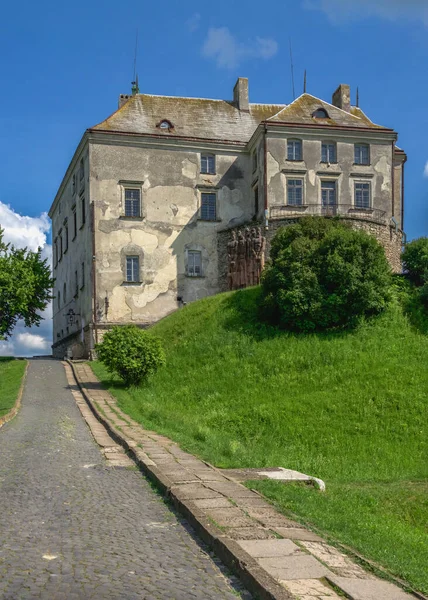 Olesko Oekraïne 2021 Olesko Kasteel Lviv Regio Van Oekraïne Een — Stockfoto