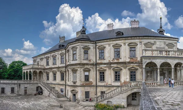 Πιντίρτσι Ουκρανία 2021 Κάστρο Pidhirtsi Στην Περιοχή Lviv Της Ουκρανίας — Φωτογραφία Αρχείου
