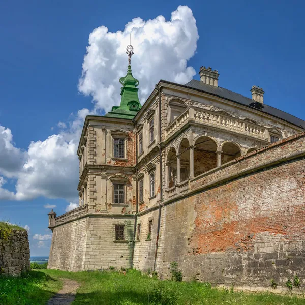 Pidhirtsi Ukraine 2021 Pidhirtsi Castle Lviv Region Ukraine Sunny Summer — Stock Photo, Image