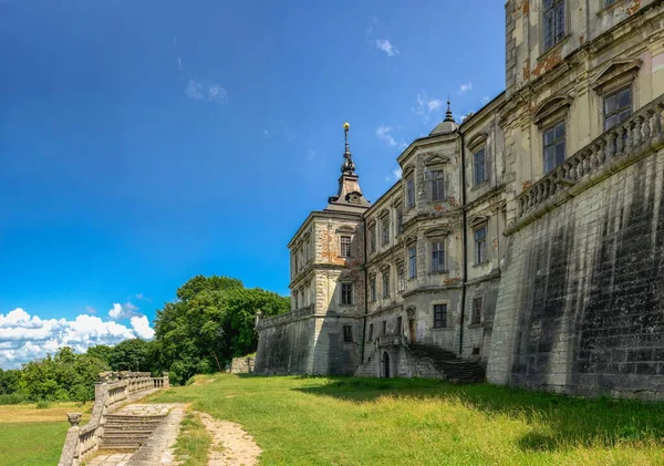 Pidhirtsi Ucrania 2021 Castillo Pidhirtsi Región Lviv Ucrania Día Soleado — Foto de Stock