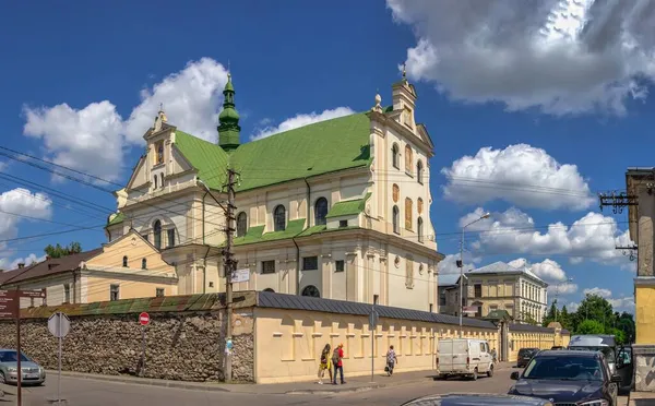 Zhovkva Ukraine 2021 Dominican Monastery Zhovkva City Lviv Region Ukraine — Stock Photo, Image