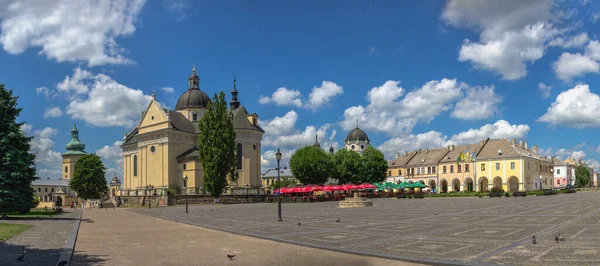 Zhovkva Ukraine 2021 Vicheva Oder Marktplatz Zhovkva Stadt Lviv Region — Stockfoto