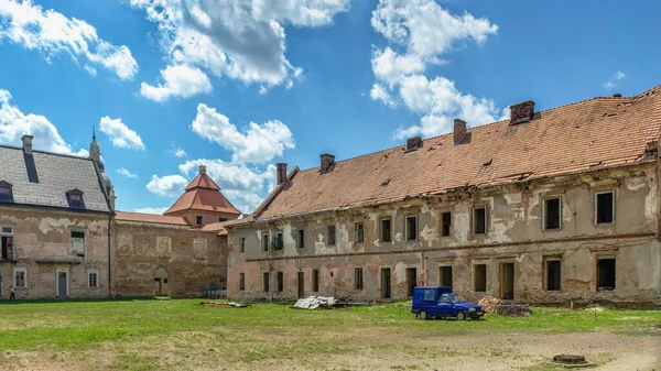 Zhovkva Oekraïne 2021 Zhovkva Kasteel Lviv Regio Van Oekraïne Een — Stockfoto