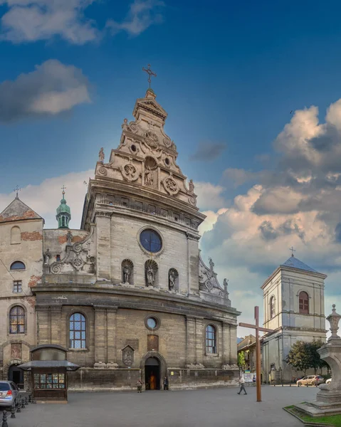 Lviv Oekraïne 2021 Bernardine Klooster Oude Stad Van Lviv Oekraïne — Stockfoto
