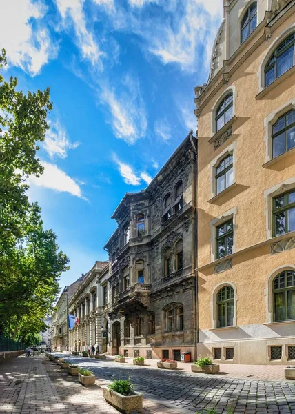 Budapest Ungarn 2021 Die Straßen Der Altstadt Von Budapest Einem — Stockfoto