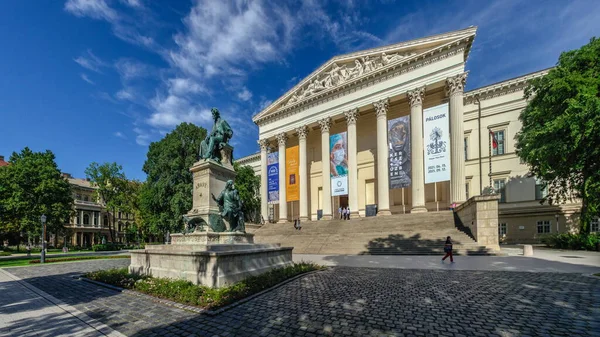 Budapeste Hungria 2021 Museu Nacional Húngaro Budapeste Dia Ensolarado Verão — Fotografia de Stock