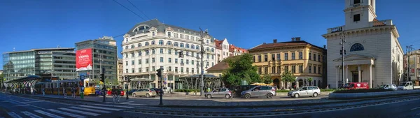 Budapeste Hungria 2021 Ruas Cidade Velha Budapeste Dia Ensolarado Verão — Fotografia de Stock