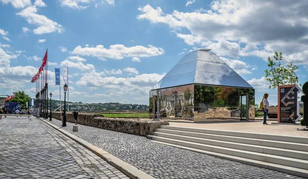 Budapešť Maďarsko 2021 Architektura Horního Města Buda Budapešti Maďarsko Slunečného — Stock fotografie