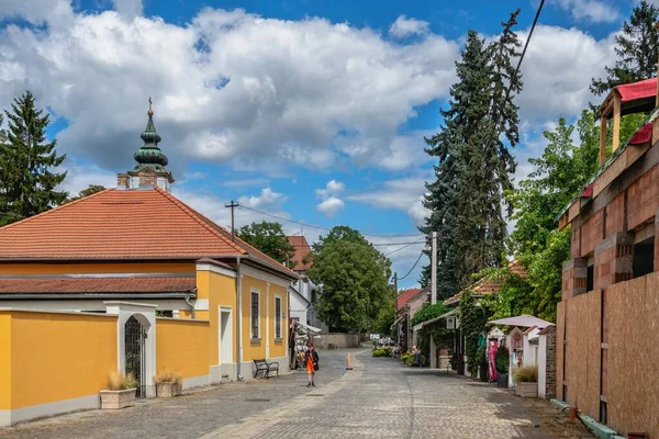 Szentendre Węgry 2021 Zabytkowy Budynek Ulicach Starego Miasta Szentendre Węgry — Zdjęcie stockowe