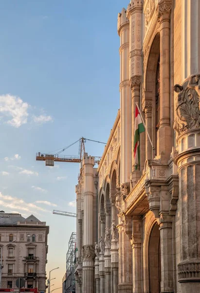 Budapest Ungarn 2021 Straßen Und Gebäude Der Altstadt Von Budapest — Stockfoto