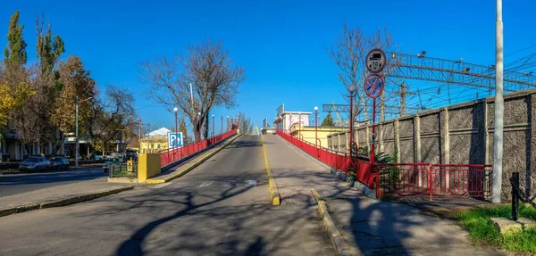 Odessa Ucraina 2019 Vista Del Porto Passeggeri Della Stazione Marittima — Foto Stock