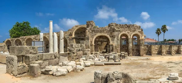 Strana Turecko 2021 Starověké Město Straně Provincii Antalya Turecku Slunečného — Stock fotografie