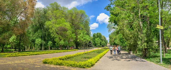 Odessa Ukraine 2022 Preobrazhensky Park Odessa Während Des Krieges Der — Stockfoto