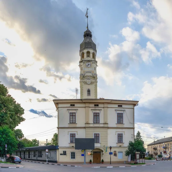 Kolomia Ukrajina 2021 Budovy Starém Městě Kolomia Ukrajina Zamračeném Letním — Stock fotografie